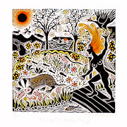 Meeting the Yellow Badger 18x18