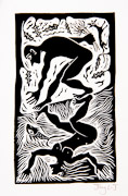 Man, Woman 7.5x12.5