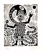 Snake Man 6.5x8