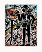 The Rook Man / 13 x 9.5